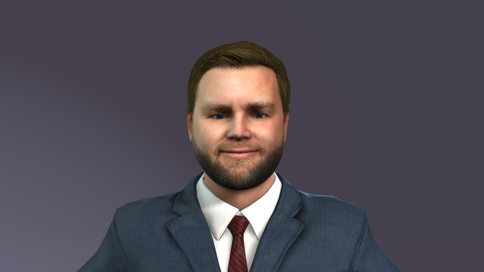 A dance model strikingly similar to Vice President Vance 3D model_21