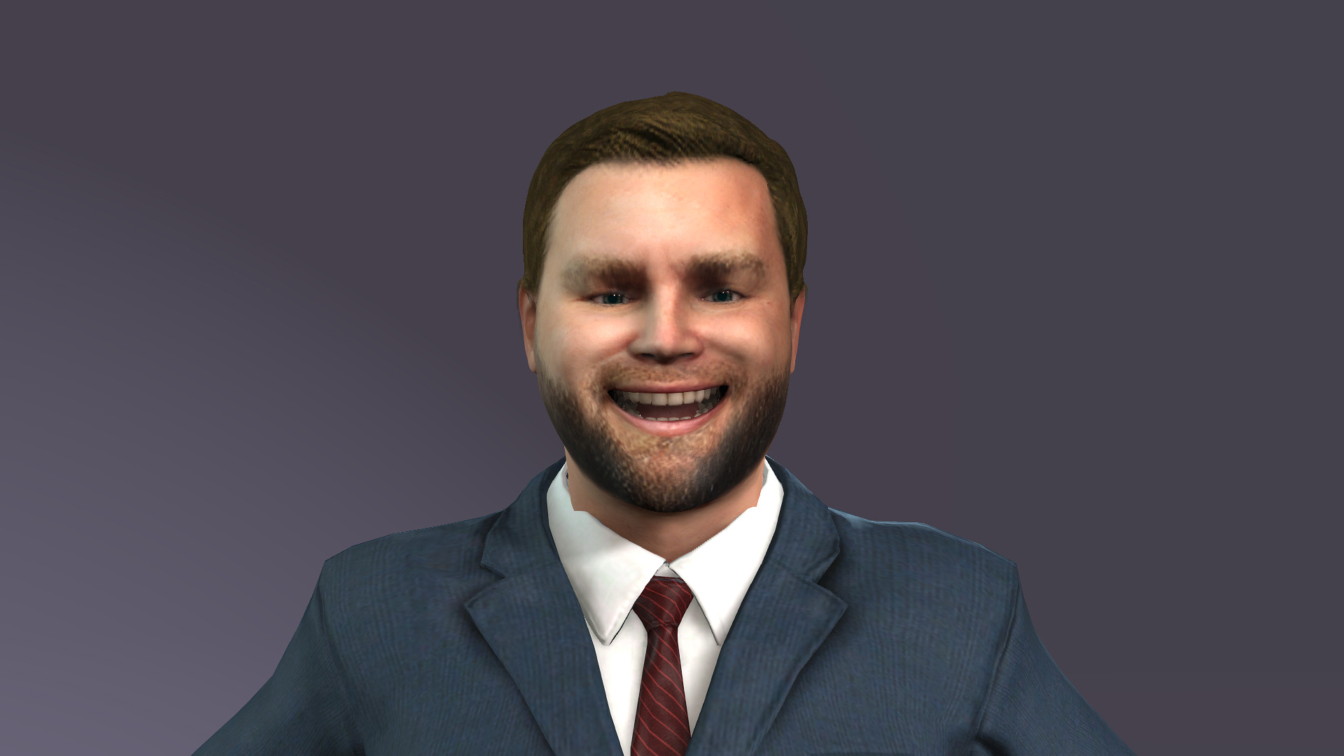 A dance model strikingly similar to Vice President Vance 3D model_14