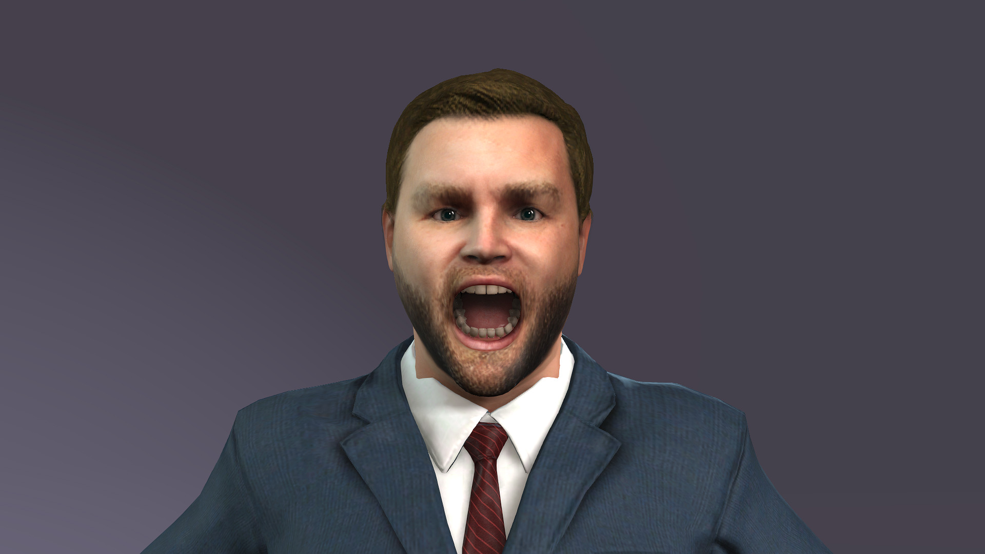 A dance model strikingly similar to Vice President Vance 3D model_15