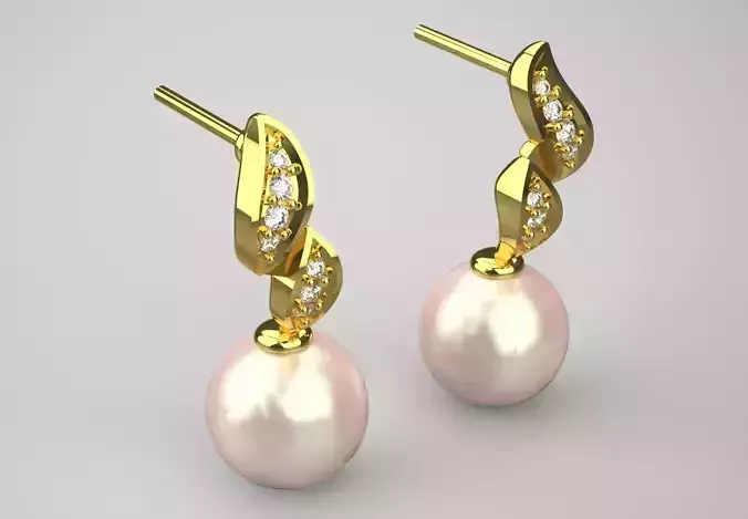 ocean earring pe0036