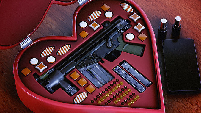 HK51K Low-poly 3D model