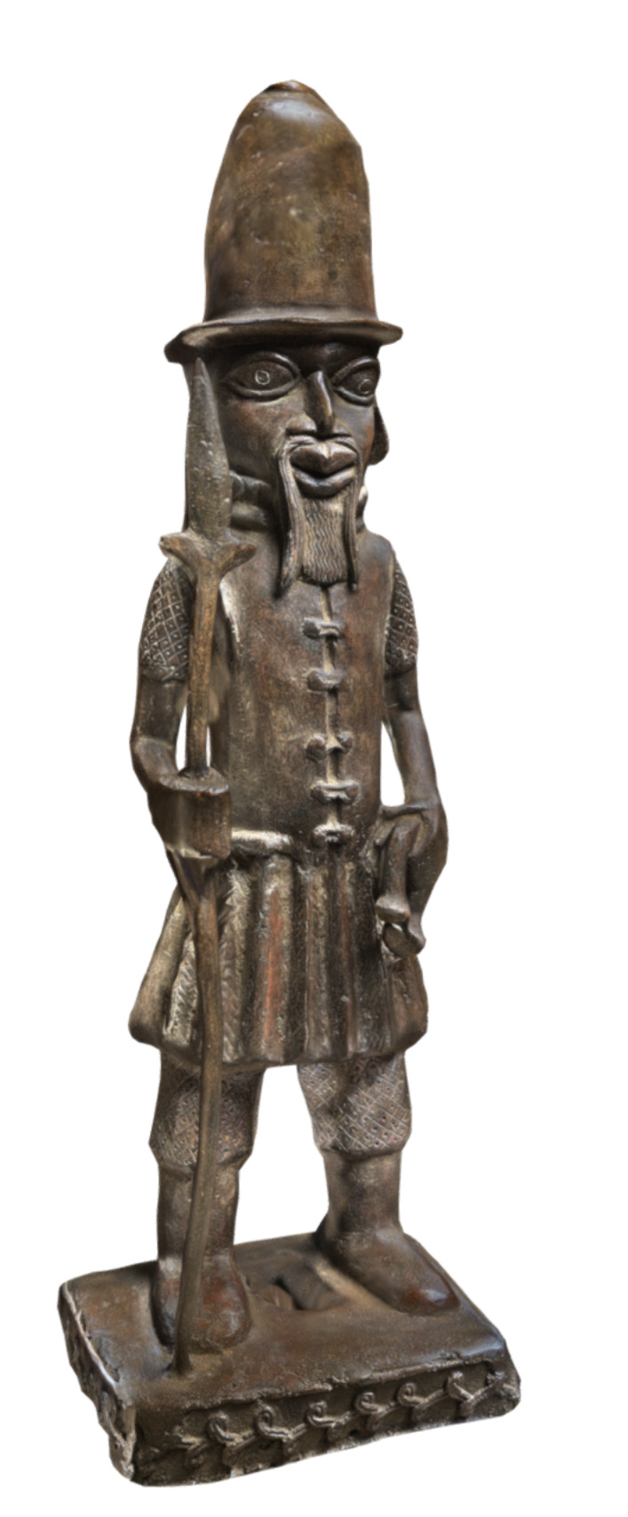 Portuguese Soldier Colon Low-poly 3D model_6