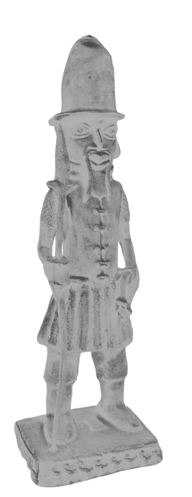 Portuguese Soldier Colon Low-poly 3D model_9