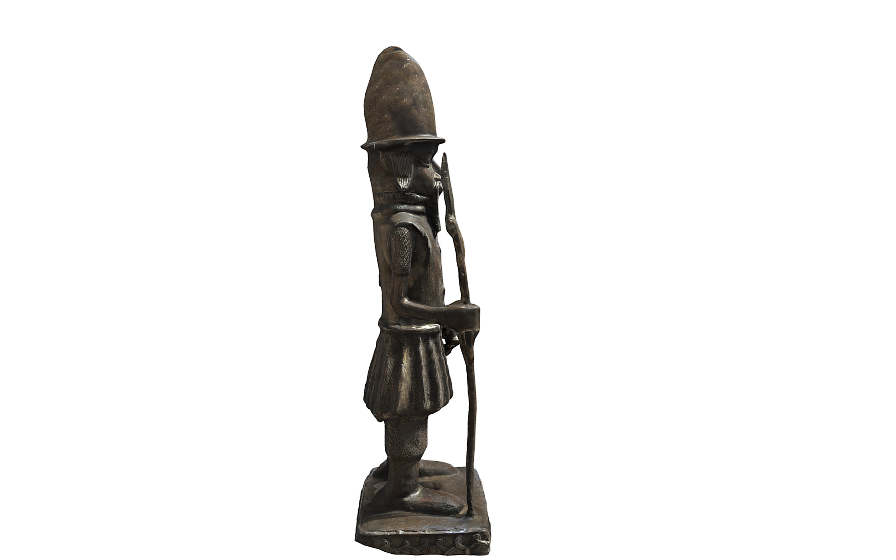 Portuguese Soldier Colon Low-poly 3D model_3