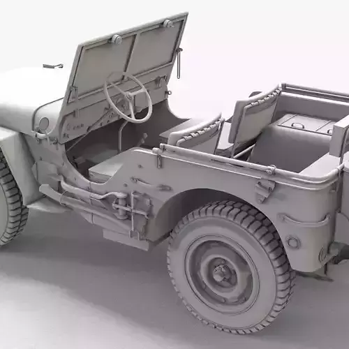 WWII Willy Free 3D model