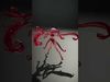 Enchanted Fairy with Red Wings  Rigged and Animated D Character Low-poly 3D model_2