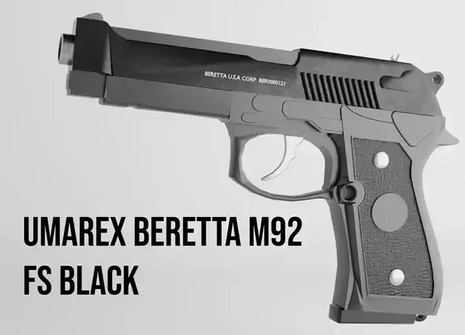GUN Umarex Beretta M92 FS Black Pistol