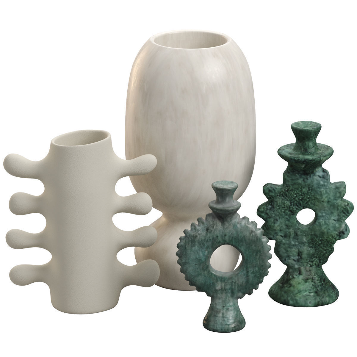 Decorative Vases 3D model_7