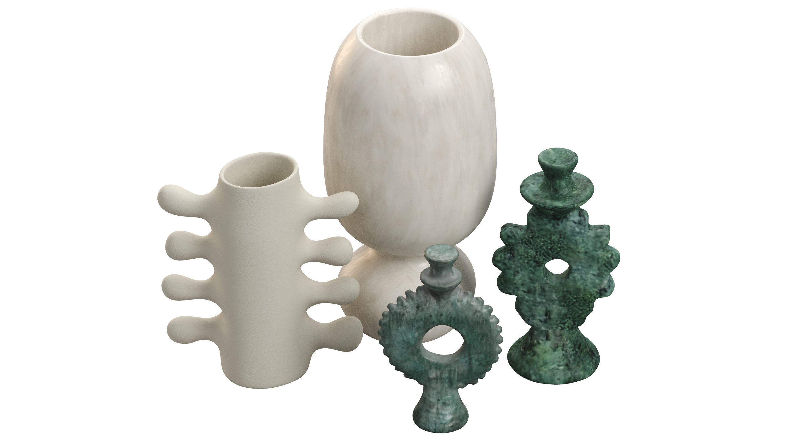 Decorative Vases 3D model_1