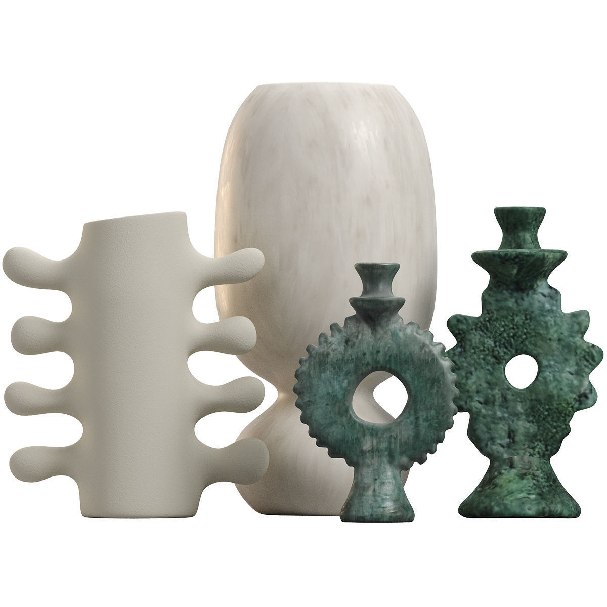 Decorative Vases 3D model_10