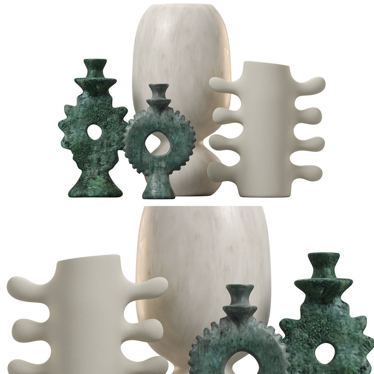Decorative Vases 3D model_9
