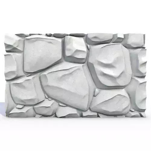 Stone Wall 215  3D print model