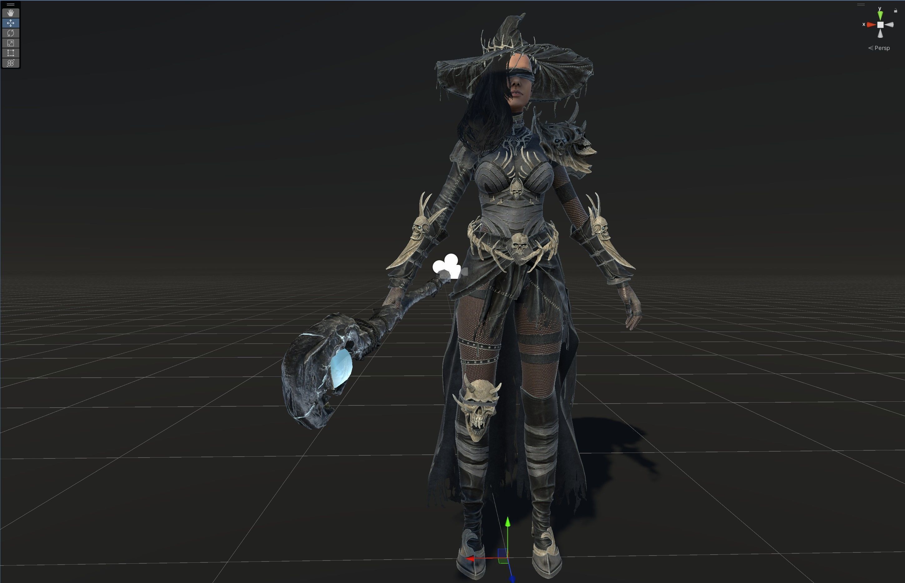 Witch Starter Pack Low-poly 3D model_38