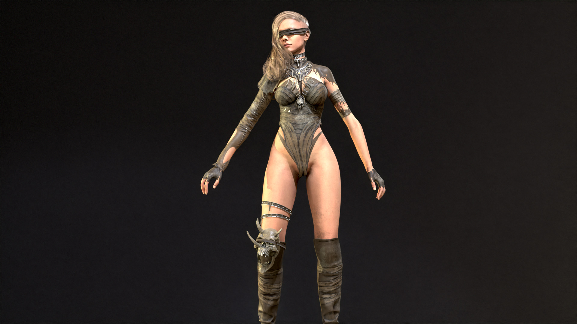 Witch Starter Pack Low-poly 3D model_24