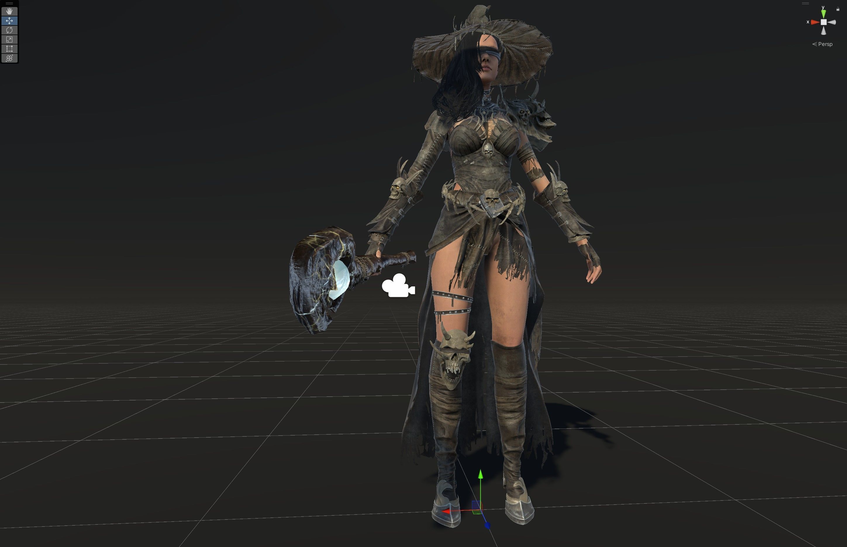 Witch Starter Pack Low-poly 3D model_39