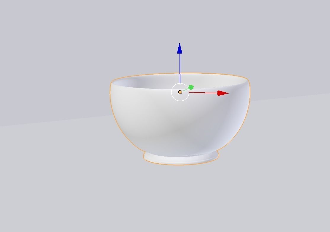 Basic Bowl Model Free 3D model_2