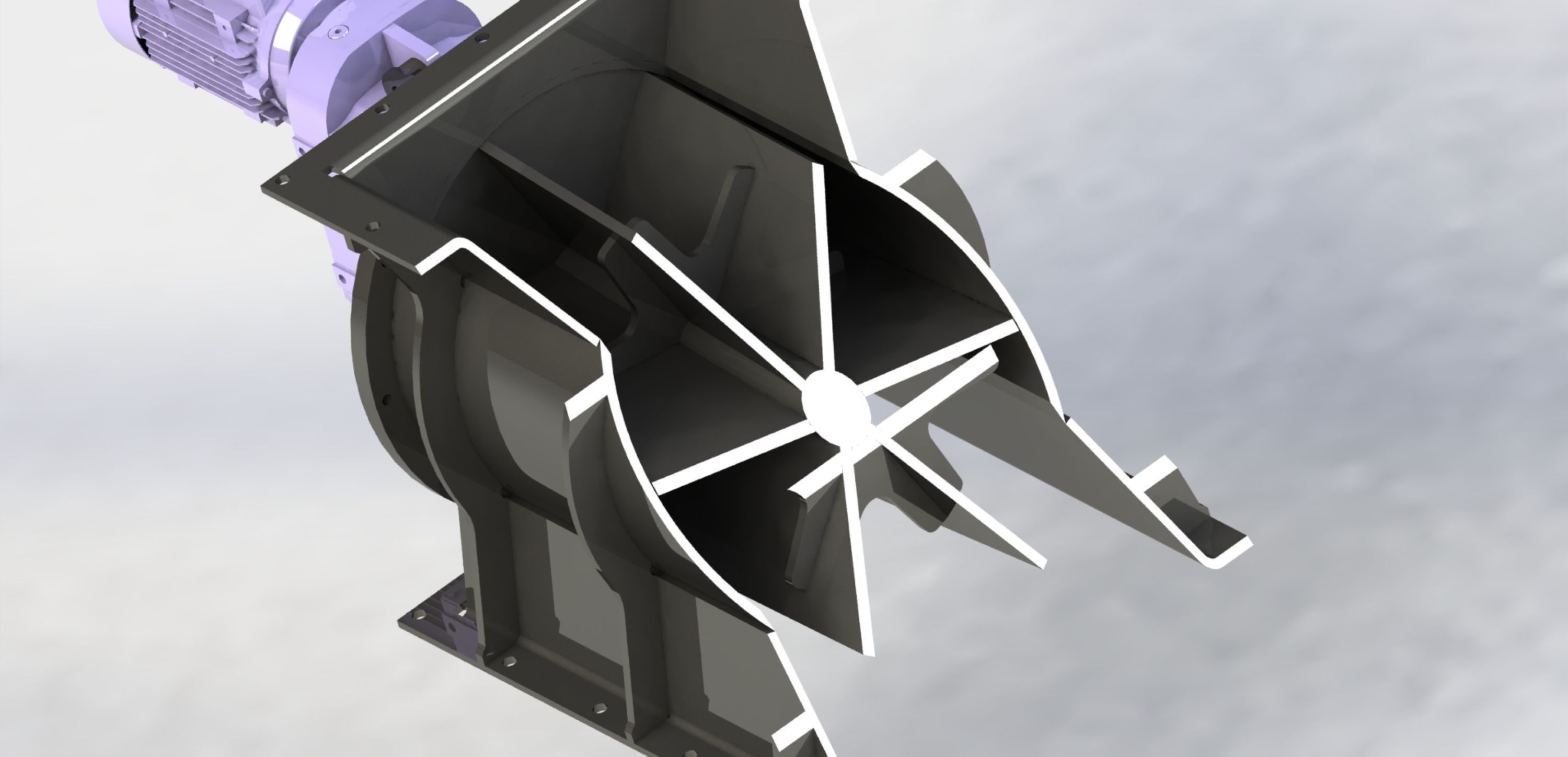 Rotary feeder 3D model_9