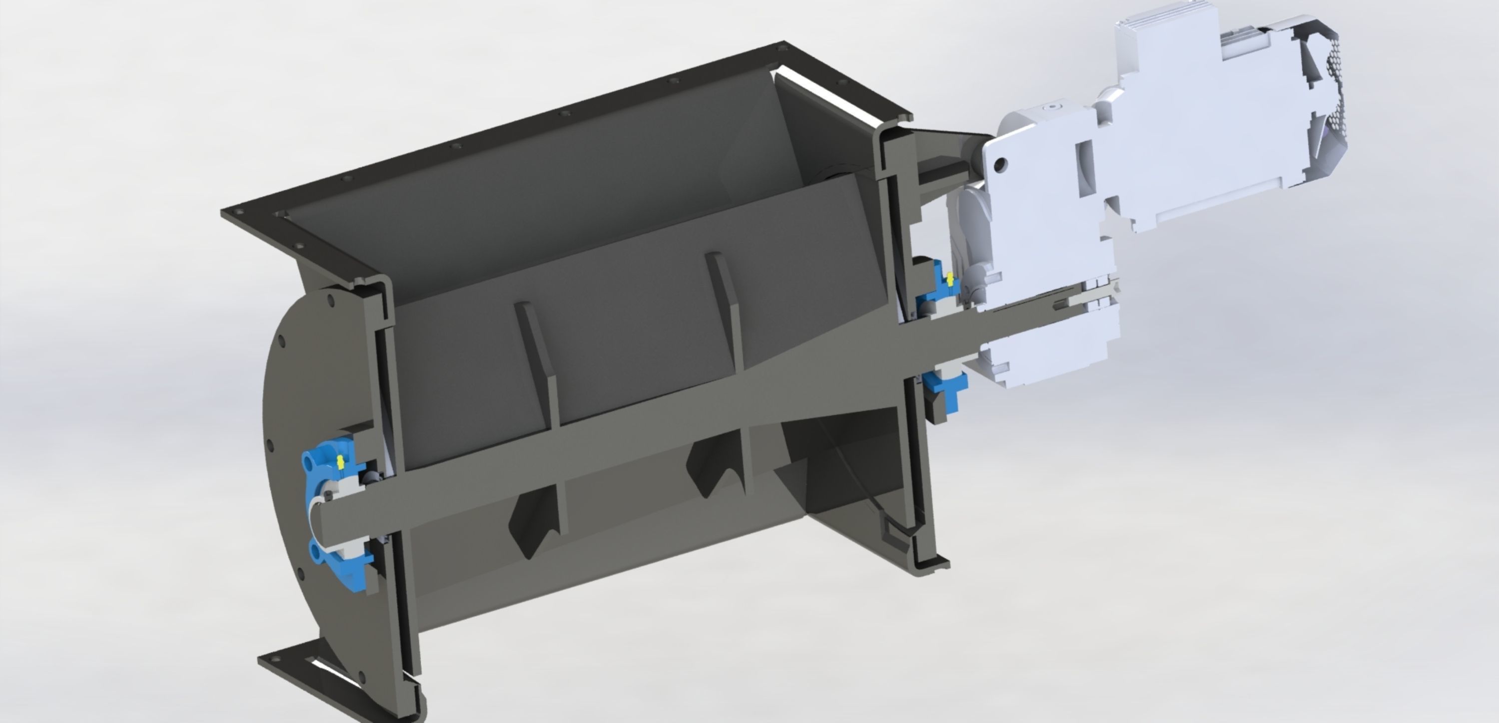 Rotary feeder 3D model_7