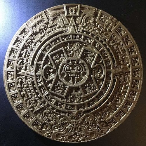 Aztec Calendar Mold free 3D model 3D printable | CGTrader Aztec Calendar Mold free 3D model 3D printable | CGTrader