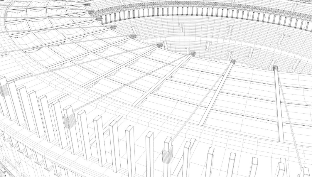 Roman Colosseum 3D model_16