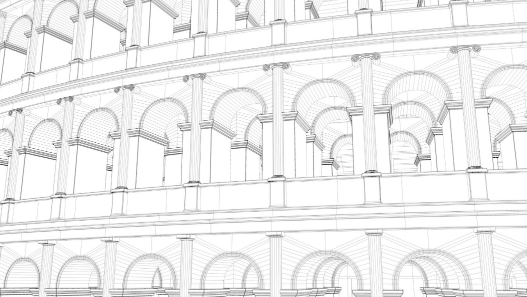 Roman Colosseum 3D model_14