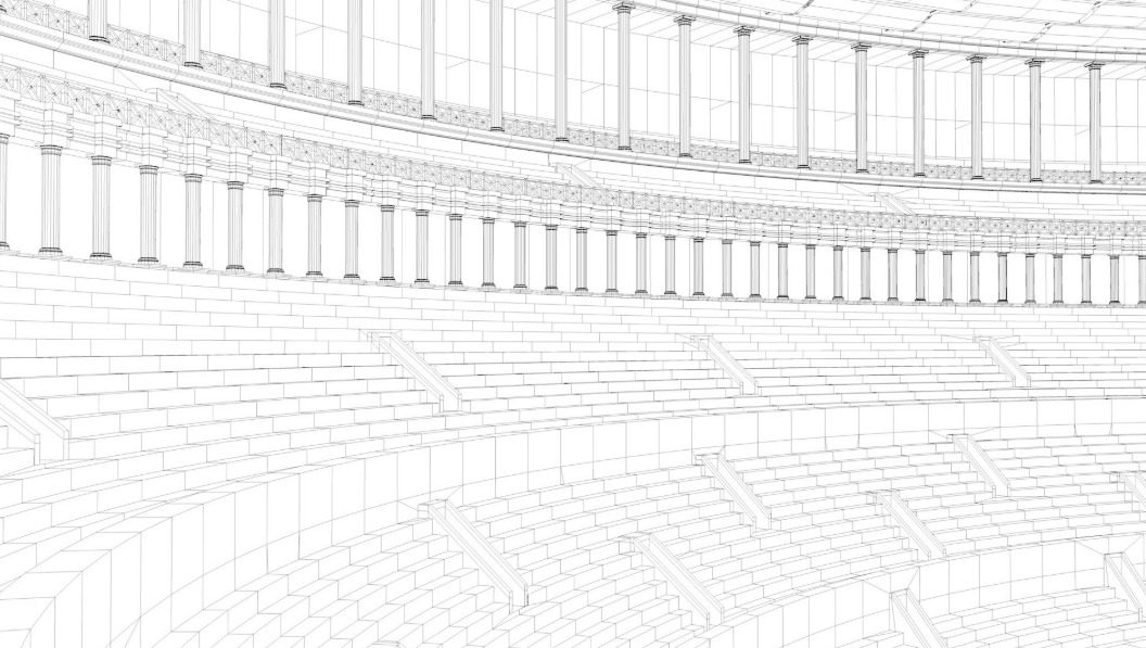 Roman Colosseum 3D model_15