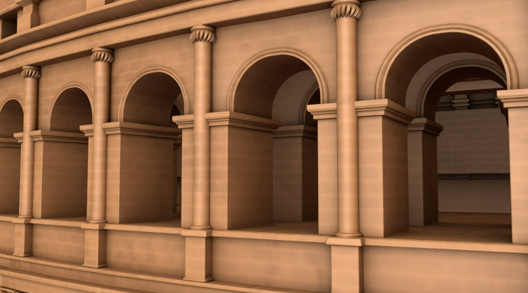 Roman Colosseum 3D model_11