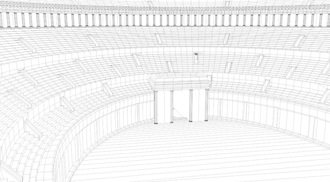 Roman Colosseum 3D model_19