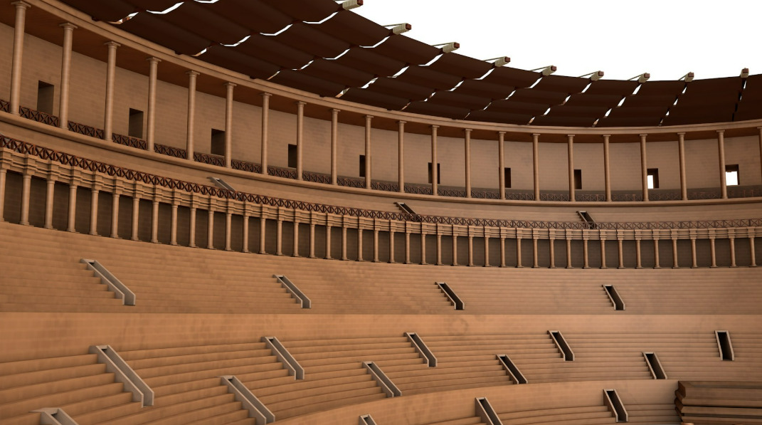 Roman Colosseum 3D model_6