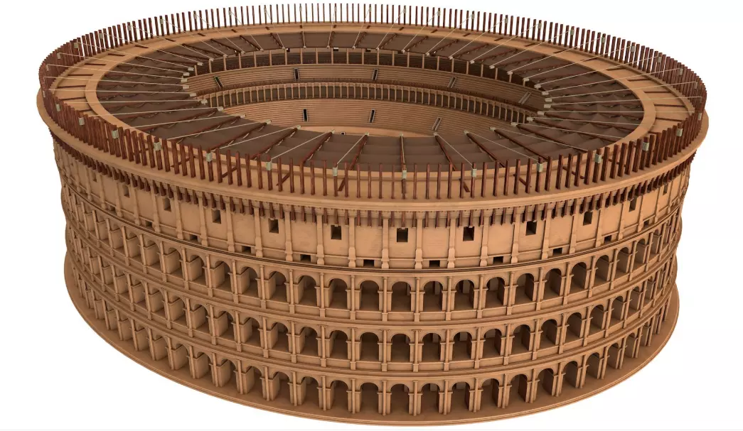 Roman Colosseum 3D model_0