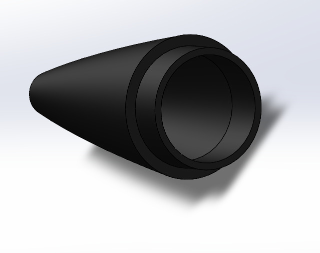 Nosecone VON KARMAN SERIES LD HAACK  3D print model_3