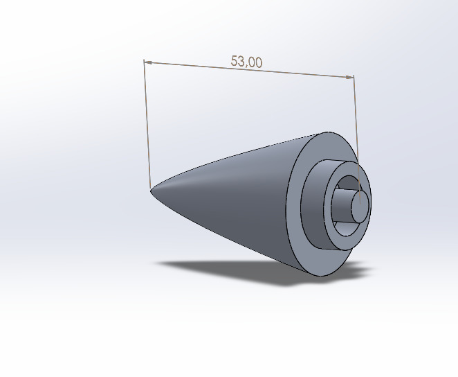 Nosecone VON KARMAN SERIES LD HAACK  3D print model_10