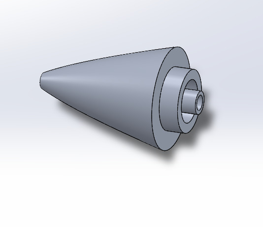 Nosecone VON KARMAN SERIES LD HAACK  3D print model_7
