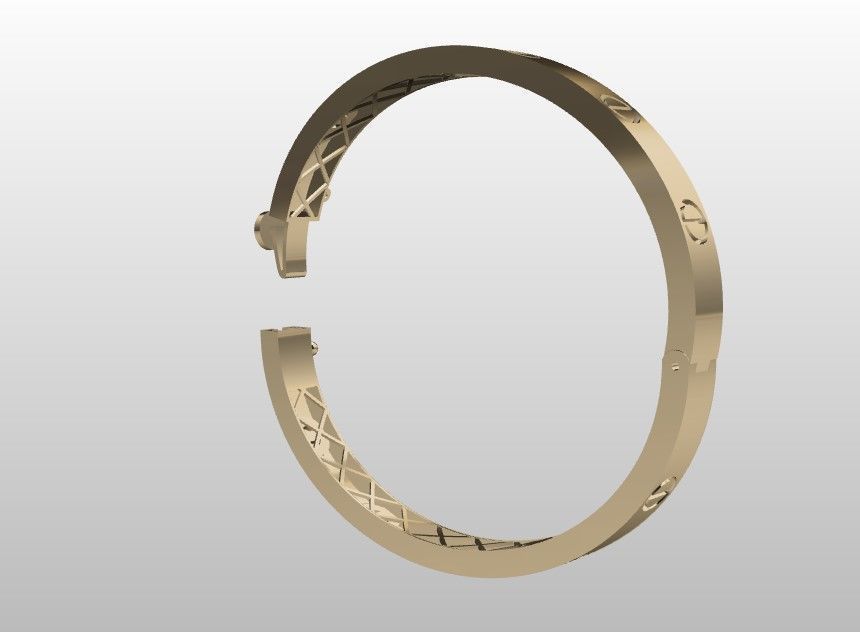 BRACELET  3D print model_2