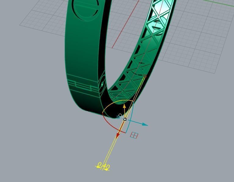 BRACELET  3D print model_8