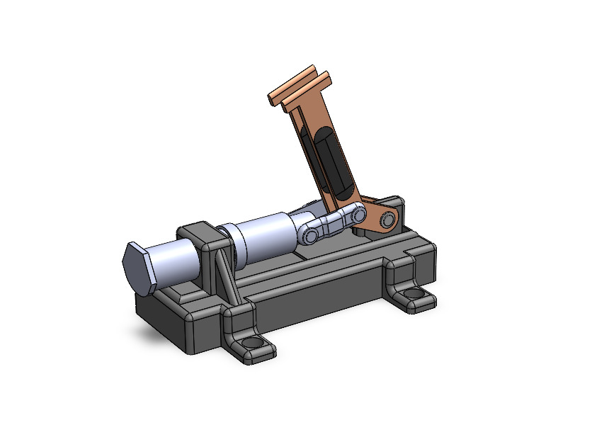 Manual Mechanical Press 3D print model_2