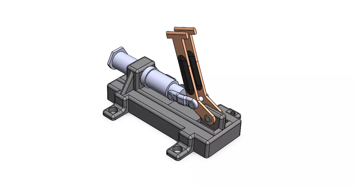 Manual Mechanical Press 3D print model_0