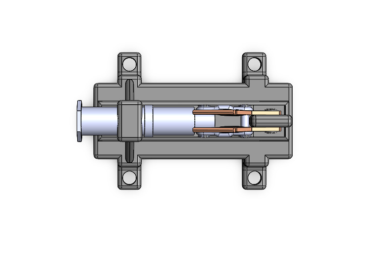Manual Mechanical Press 3D print model_4