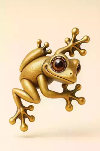 Lucky Golden Frog