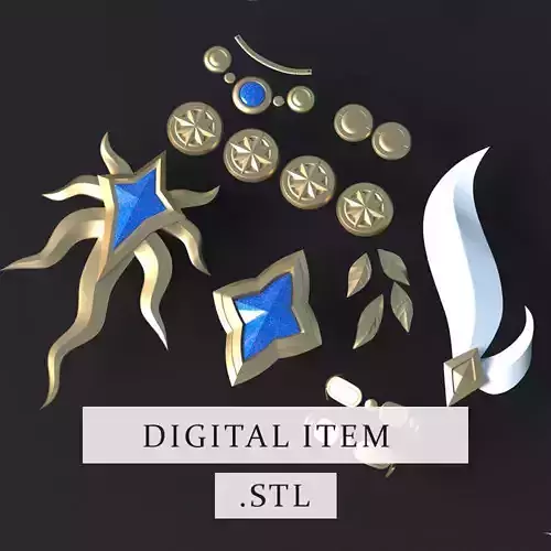 Honkai Star Rail - Cyrene Pack 3d stl file 3D model