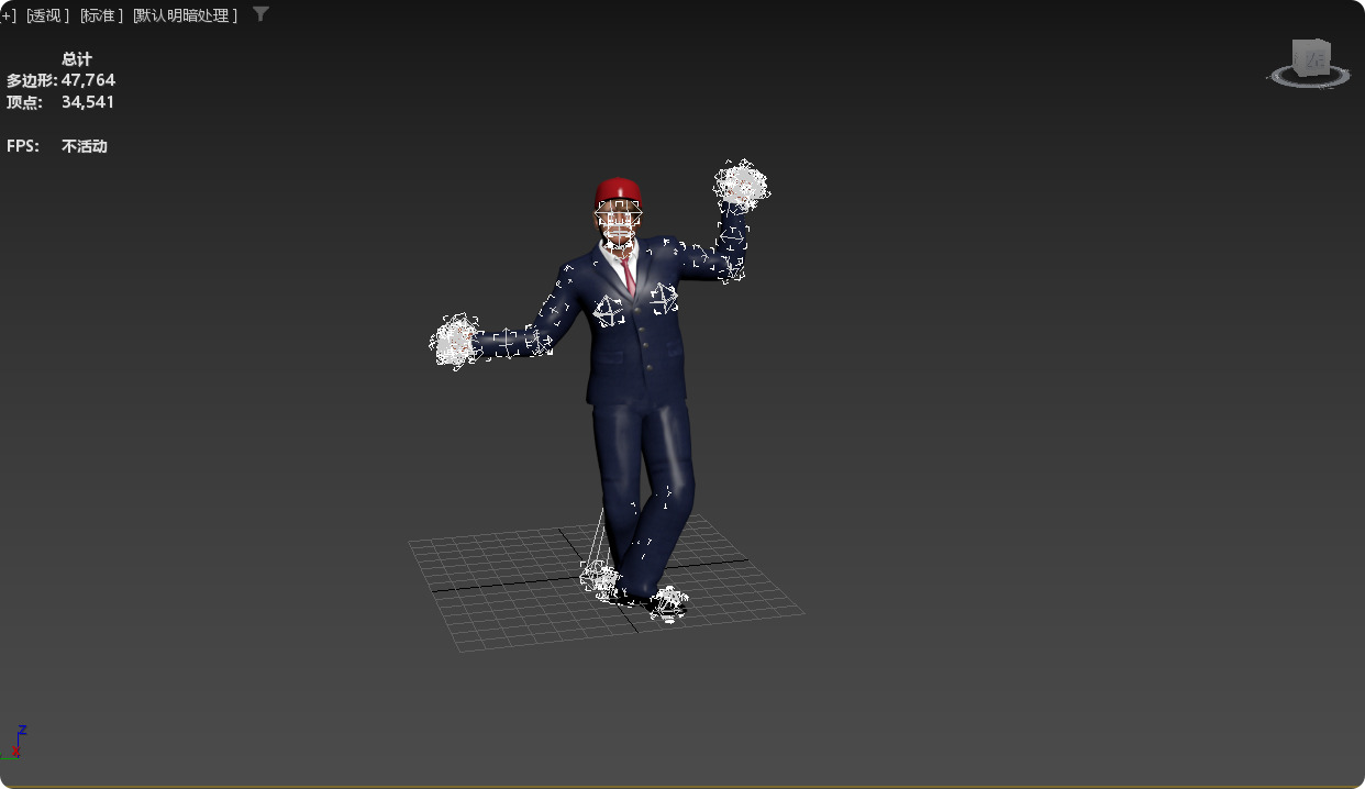 President of the United States of America Donald Trump 3D model_13