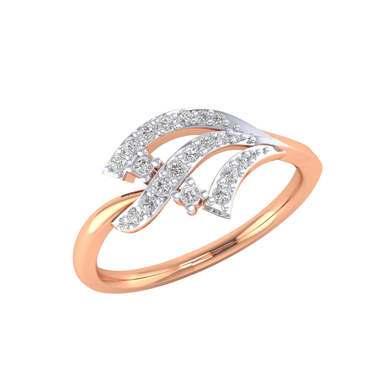 Women Ring Render 3dm STL MTL SLC JCD OBJ FBX Details 3D print model_1