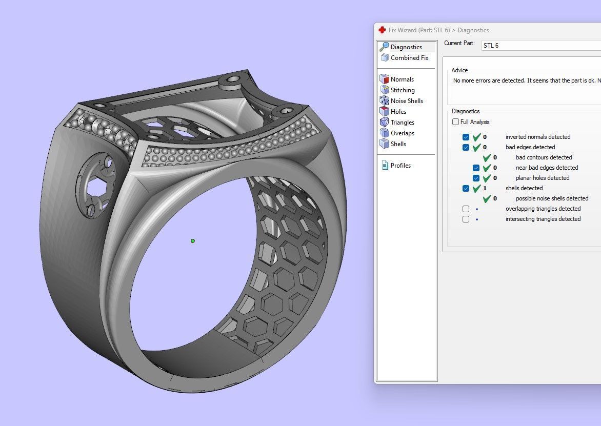 Multi piece men s ring 3D print model_9