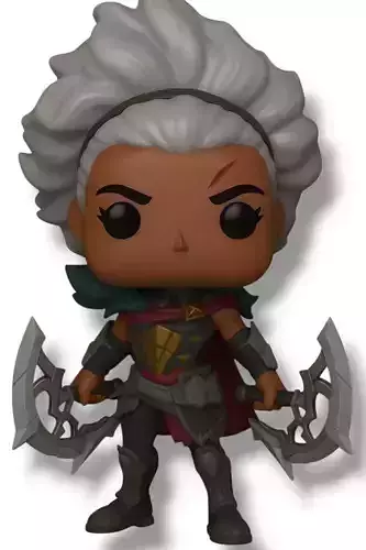 Ambessa Chibi Figure League of Legends 3D Model