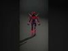 Cyber Warrior Rigged and Animated D Character Model Low-poly 3D model_2