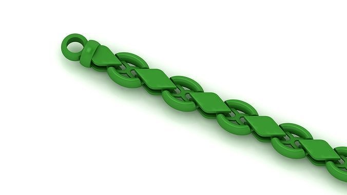 11MM TOP NOTCH CHAIN DESIGN FOR DIRECT CASTING  3D print model