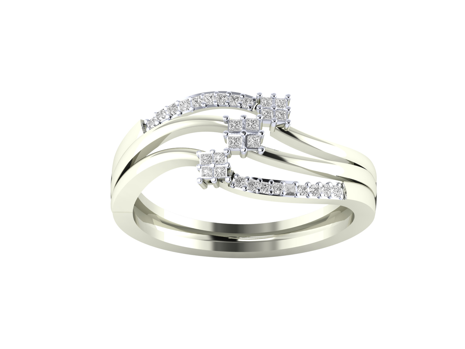 Women Ring  Render 3dm STL OBJ FBX MTLDetails 3D print model_8