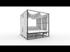Poolside Cabana 05 with Animated Curtain Blowing in the Wind 3D model_1