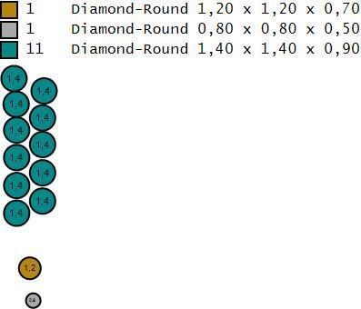 Custom Diamond Name Pendant ASHLEY 3D print model_9