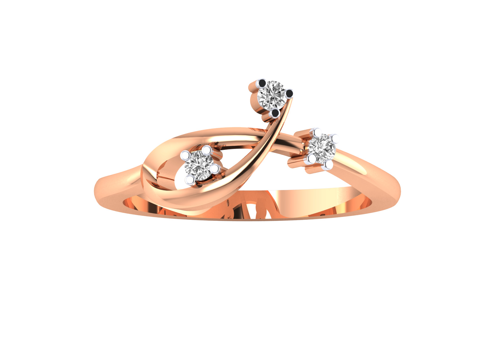 Women Ring Render 3dm STL OBJ FBX MTLDetails 3D print model_6